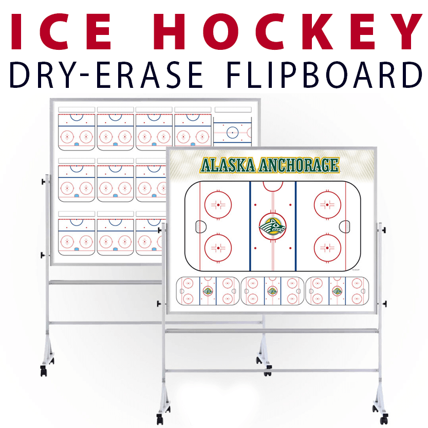 Large 2-Sided Portable with Wheels Board