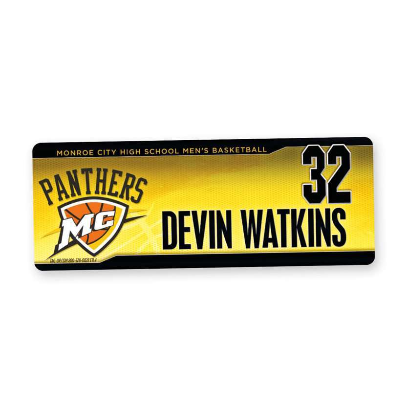 Traditional Standard Locker Plates
