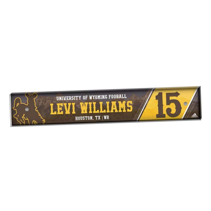 Acrylic Locker Plate