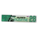 Travel Locker Plate