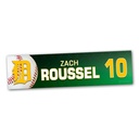 Travel Locker Plate