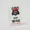 Acrylic Profile Stand-Up Award