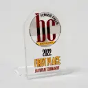 Acrylic Profile Stand-Up Award