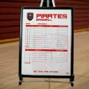 Handheld Sideline/Courtside Dry Erase Board