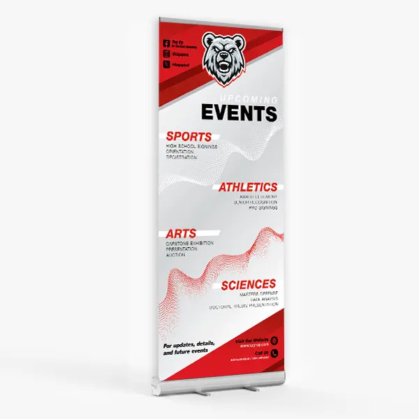 Standard Retractable Signs