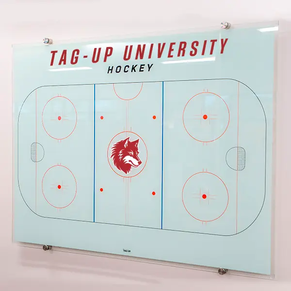 Tempered Glass Large Wall Mount Board