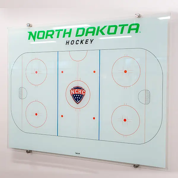 Tempered Glass Large Wall Mount Board