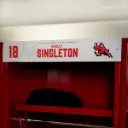 Acrylic Locker Plate