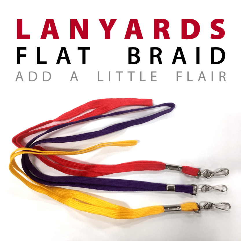 Flat Bulldog Lanyard