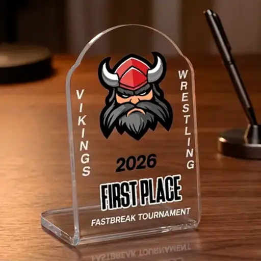 Acrylic Profile Stand-Up Award