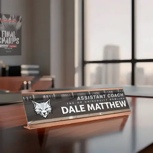 Desk Nameplate