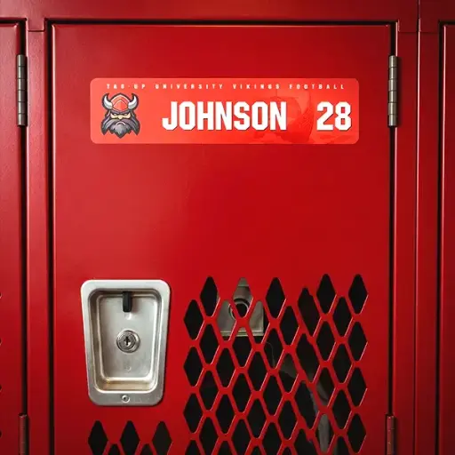 Travel Locker Plate